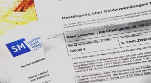 Spende für Kältebus der Berliner Stadtmission Spende für Kältebus der Berliner Stadtmission